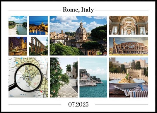 Our Vacation Personal Plakat Plakat / 70x100cm Our Vacation Personal Plakat Plakat / 70x100cm