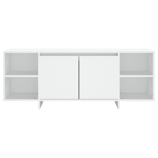 vidaXL TV-benk hvit 130x35x50 cm sponplate vidaXL TV-benk hvit 130x35x50 cm sponplate