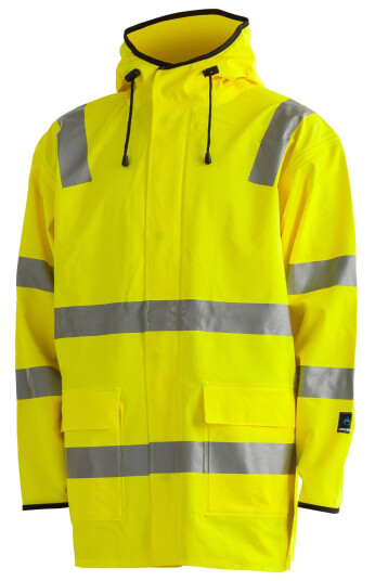 Regnjakke Univern PU/PVC flammehemmende kl. 3 (FR6610)