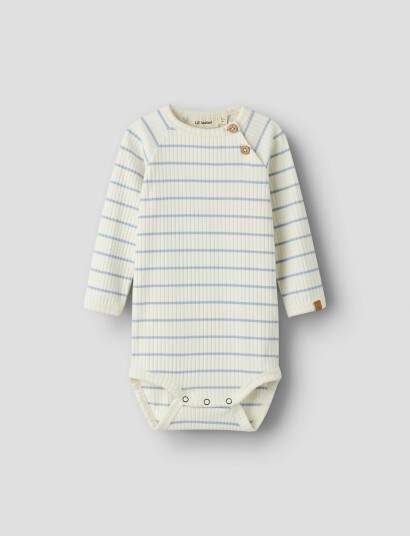 Lil"Atelier Nbmkail Ls Slim Body Lil Noos   Cream   62