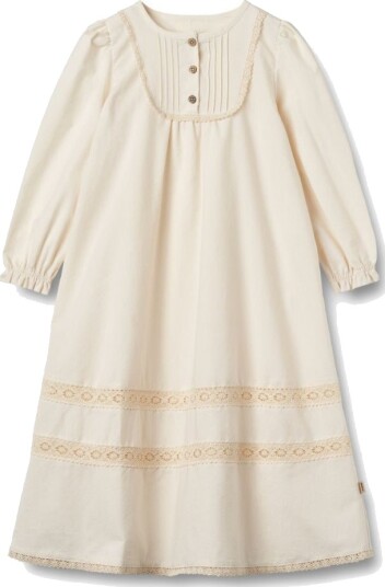 Wheat Nattkjole Lucia Eggshell