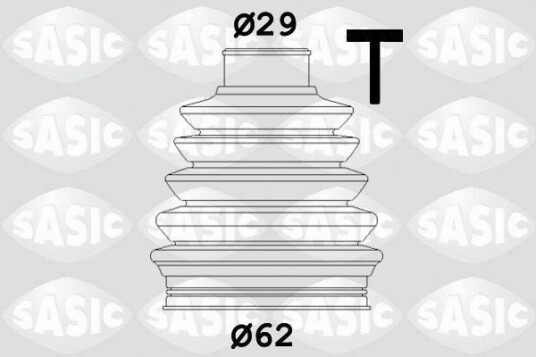Sasic Mansjett drivaksel SASIC 1906150