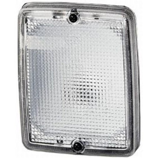 Hella bright glass square tail light