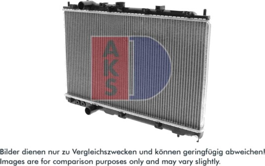 AKS DASIS 141190N Radiator motorkjøling