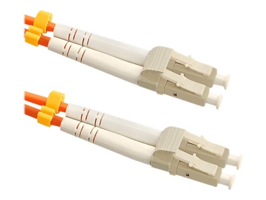 Qoltec Koblingskabel Lc Multimodus Hann Til Lc Multimodus Hann 10 M 10 M Fiberoptisk Dupleks 50 / 125 Mikroner Om2 50464