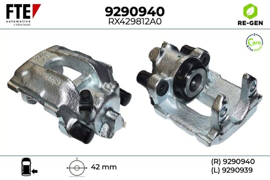 Bremsecaliper FTE 9290940