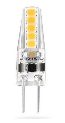 LEDlife SILI2 G4 LED pære - 2W, dimbar, 12V/24V, G4 - Dimbar : Dimbar, Kulør : Varm LEDlife SILI2 G4 LED pære - 2W, dimbar, 12V/24V, G4 - Dimbar : Dimbar, Kulør : Varm