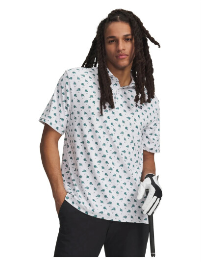 Under Armour Ua Playoff 3.0 Printed Polo White XXL Under Armour Ua Playoff 3.0 Printed Polo White XXL