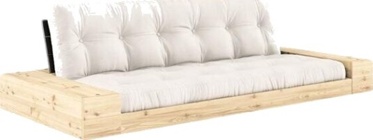 Karup Design Base Sovesofa Med Sideboks Black Night/701 Naturfarget