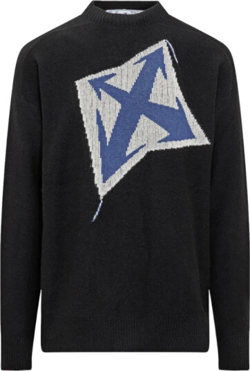 Off White Herre Strikkevarer Svart M,