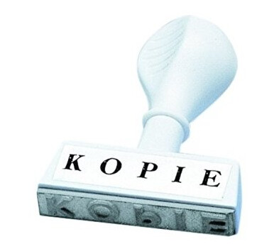 Wedo 193 24 Tradisjonell Budskap Stempel Plastikk 45 X 6,5 Mm Hvit