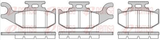 Bremseklosser REMSA 1519.00