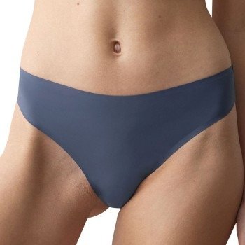 Triumph Truser Body Make Up Illusion Lace Highleg Tai Indigoblå 42 Dame