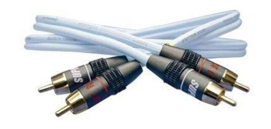 Supra Dual-RCA - audio cable - 2 m