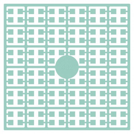 Pixelhobby Midi Perler 402 Lys mintgrønn 2x2mm 140 pixels