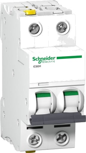 Strømbryter iC60H D 2P 10A 10KA