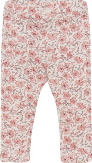 Petit Piao Legging Modal Multi Striped Adobe Rose/Yellow Corn/Mu (74 / 9 mnd)