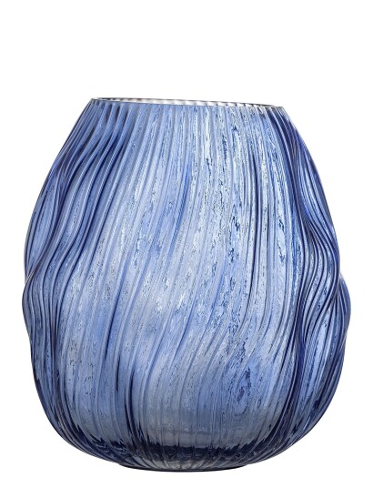 Bloomingville Leyla Vase Blue H22.5CM