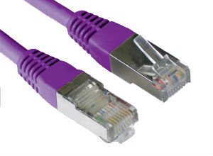 Logon Sstp Cat6a 10 M Cat6a Rj-45 Rj-45 Fiolett
