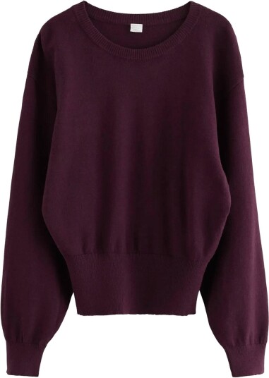 Lindex Fine Knit Jumper Purple 134/140