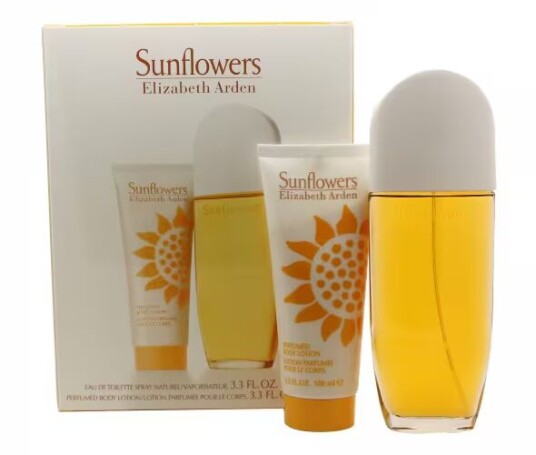 Elizabeth Arden Sunflowers Gavesett 100ml Eau De Toilette + 100ml Body Lotion Elizabeth Arden Sunflowers Gavesett 100ml Eau De Toilette + 100ml Body Lotion