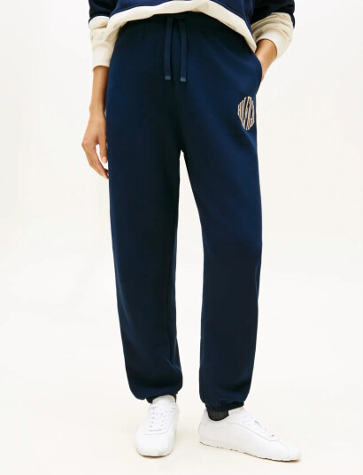 Tommy Hilfiger Varsity Terry Sweatpant - Navy - XS