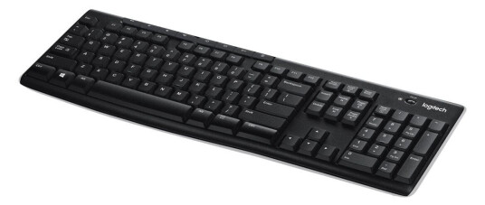 Logitech Wireless Keyboard K270 - tastatur - Tysk Inn-enhet Logitech Wireless Keyboard K270 - tastatur - Tysk Inn-enhet