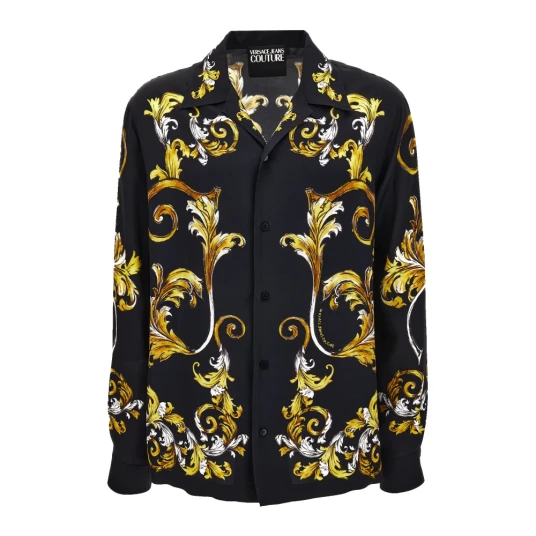 Versace Jeans Couture Herre Skjorter Svart S