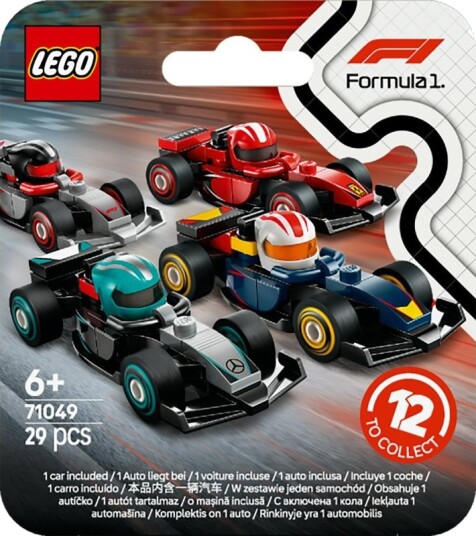 LEGO Minifigures F1-racerbiler for samlere 71049
