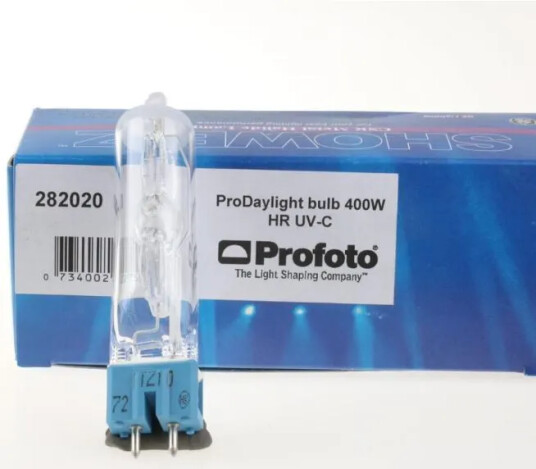 Profoto ProDaylight bulb 400W HR UV-C HMI pære til 400 Air Profoto ProDaylight bulb 400W HR UV-C HMI pære til 400 Air