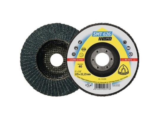 Klingspor Lamellslipeskive SMT 324 Extra Ø115mm K60 10 pk