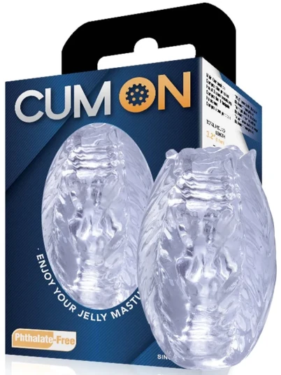 Cum On Mini Stroker Flower Bud Clear