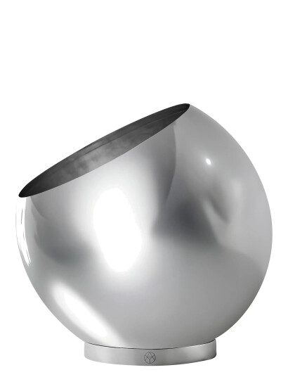 AYTM Globe Blomsterpotte - Silver - Ø30XH26.6CM