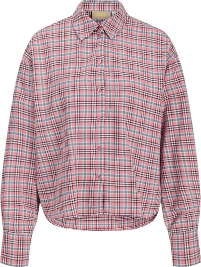 JJXX Kids Jxjamie Check Flannel Ls Short Wvn Grl   Pink   152