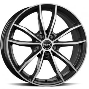 Rial X12 Diamond Black Polish 7.5x18 5/112 ET25 B66.5 Rial X12 Diamond Black Polish 7.5x18 5/112 ET25 B66.5