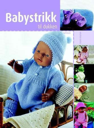Babystrikk til dukken, Pent brukt bok
