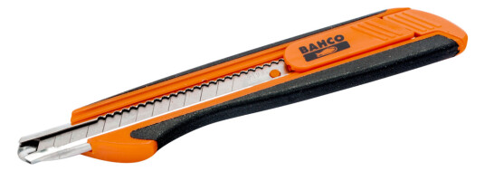 Bahco Brytebladkniv 9 mm med TPR-Grep og Høykullstål