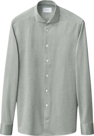Eton Herre Skjorter Grønn 6XL,