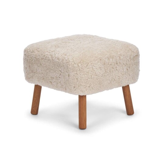 Natures Collection Emil fotskammel Korthåret Beige Eik