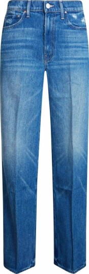 Mother Dame Jeans Blå W25,