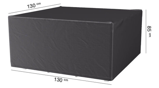 AeroCover Møbeltrekk Aerocover Til sofagruppe 130 x 130 cm Svart