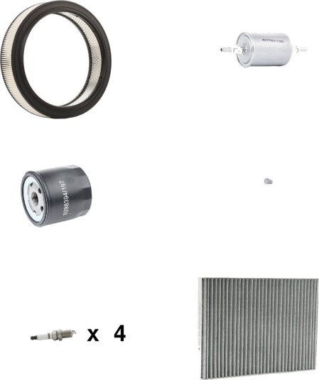 Servicepakke RIDEX 4682P5959