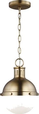 Lucerne One Light Flush Mount White