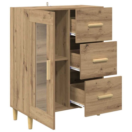 Serviesskap Artisan Eik 69,5 x 34 x 90 cm Konstruert tre