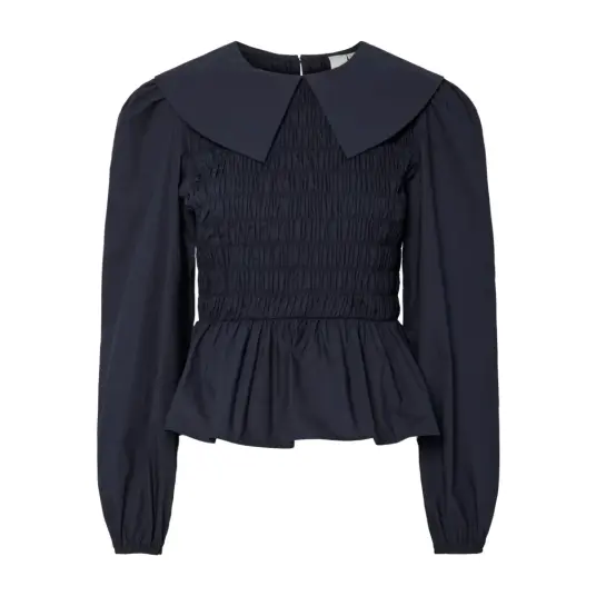 Y.A.S Roma Long Sleeve Top Blå S
