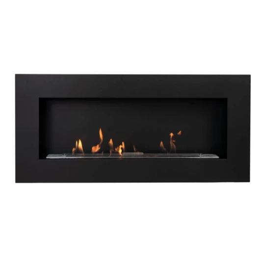 Scandiflames Murus 1200 Veggmontert Biopeis Svart Scandiflames Murus 1200 Veggmontert Biopeis Svart
