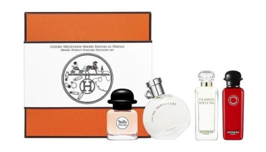 Hermès Miniatyrparfymer Gavesett 4 x 7,5 ml - Twilly, Un Jardin Sur Le Nil, Eau De Rhubarbe, Eau Des Merveilles Hermès Miniatyrparfymer Gavesett 4 x 7,5 ml - Twilly, Un Jardin Sur Le Nil, Eau De Rhubarbe, Eau Des Merveilles