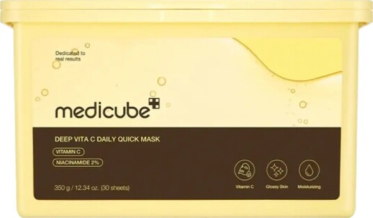 Medicube Medicube Deep Vita C Daily Quick Mask 30Pcs. Nude 30 PCS Medicube Medicube Deep Vita C Daily Quick Mask 30Pcs. Nude 30 PCS
