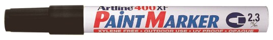Artline Marker 400XF Paint svart, 12 stk Artline Marker 400XF Paint svart, 12 stk