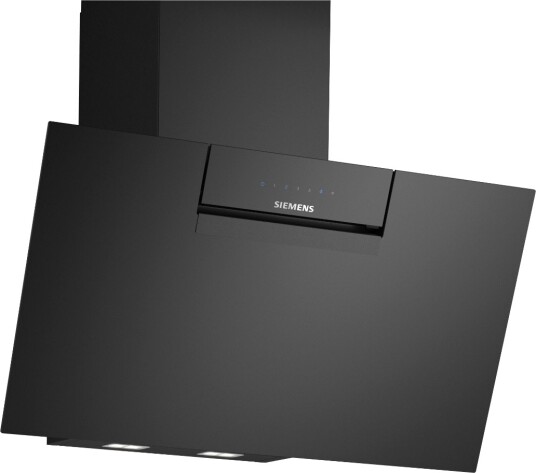 Siemens iQ300 Vegghengt Kjøkkenvifte 79 cm med Belysning og Vaskbart Filter Svart Siemens iQ300 Vegghengt Kjøkkenvifte 79 cm med Belysning og Vaskbart Filter Svart